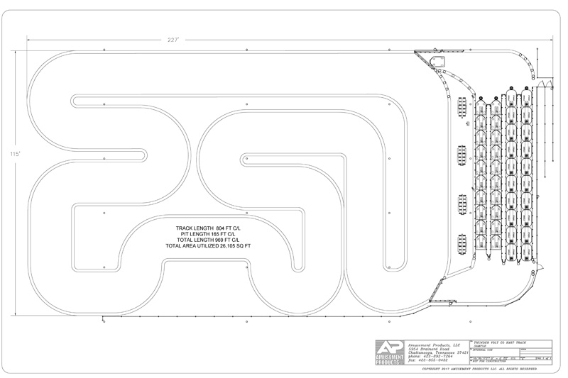 indoor go kart track layout Go Kart Track Designs Amusement Construction indoor go kart track layout